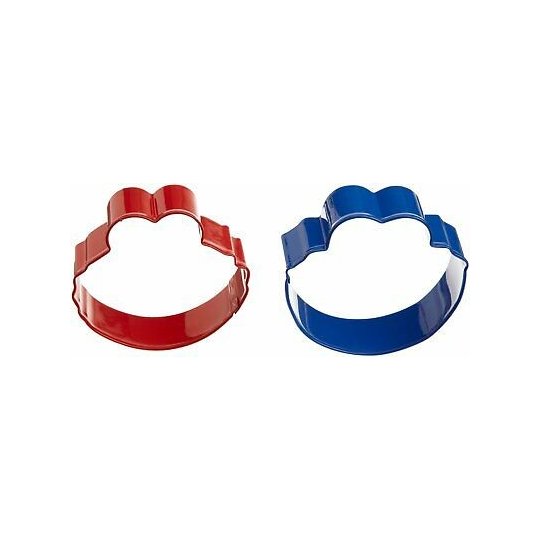 Sesame Street Cookie Monster & Elmo Cookie Cutter Set (2 Piece) | Sesame Street Party Supplies