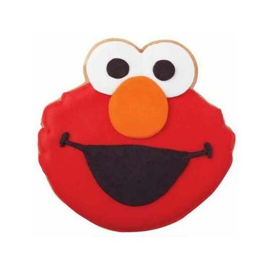 Sesame Street Cookie Monster & Elmo Cookie Cutter Set (2 Piece) | Sesame Street Party Supplies