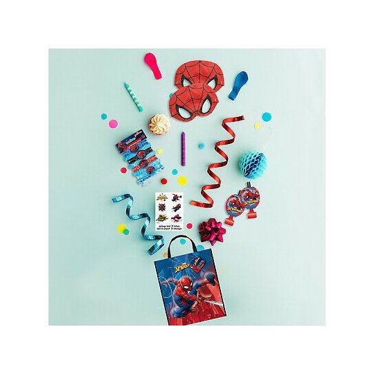 Spiderman Rubber Wristbands (Pack of 4) | Spiderman Party Supplies