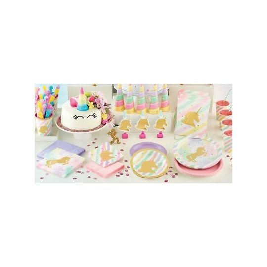 Unicorn Sparkle Loot Paper Bags (Pack of 10) | Unicorn Party Supplies