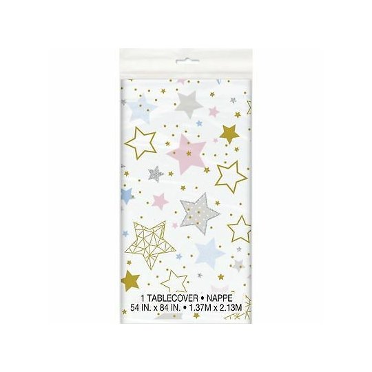 Twinkle Twinkle Little Star Plastic Tablecloth | Twinkle Twinkle Little Star Party Supplies