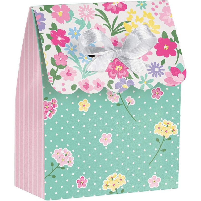Floral Tea Party Favour Bags (Pack of 12) | Floral Tea Party Party Supplies