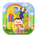 Play School Small Plates (Pack of 8) | Play School Party Supplies