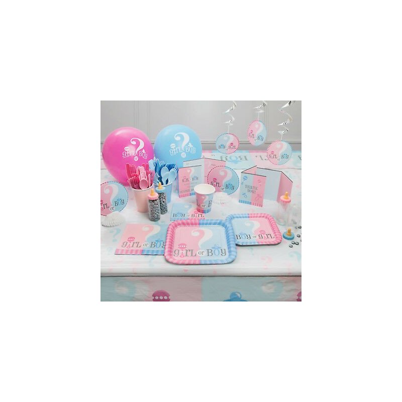 Gender Reveal Baby Shower Large Napkins (Pack of 20) | Discontinued