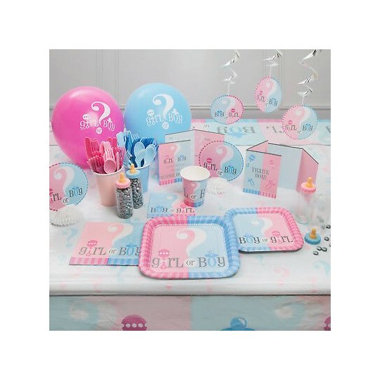 Gender Reveal Cake Topper | Gender Reveal Party Supplies