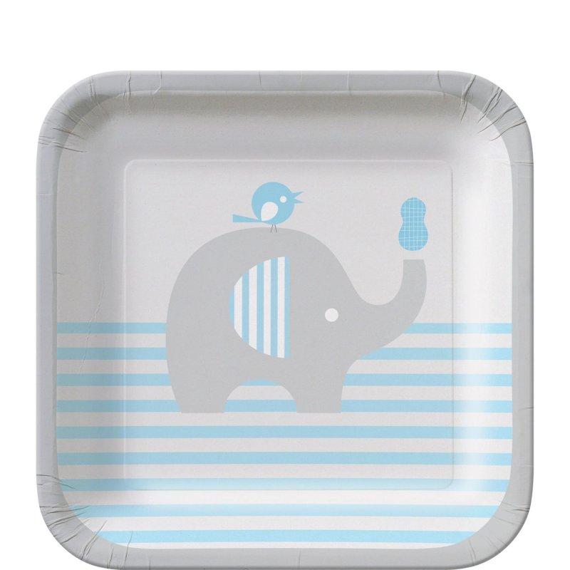 Blue Little Peanut Small Plates (Pack of 8) | Discontinued Party Supplies