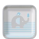 Blue Little Peanut Small Plates (Pack of 8) | Discontinued Party Supplies