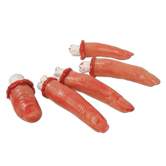 Fake Bloody Fingers (Pack of 5) | Discontinued Party Supplies