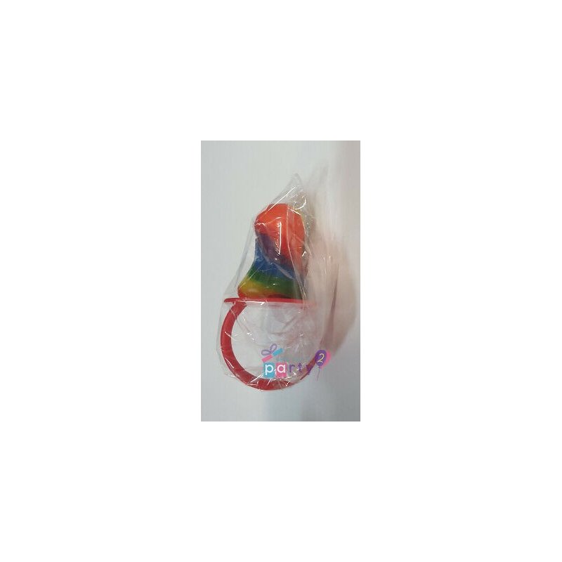 Rainbow Mini Dummy Pops (Pack of 24) | Lollies Party Supplies