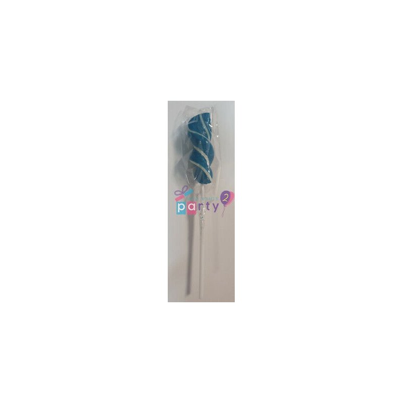 Blue Twirl Lollipops (24 Pack) | Discontinued Party Supplies