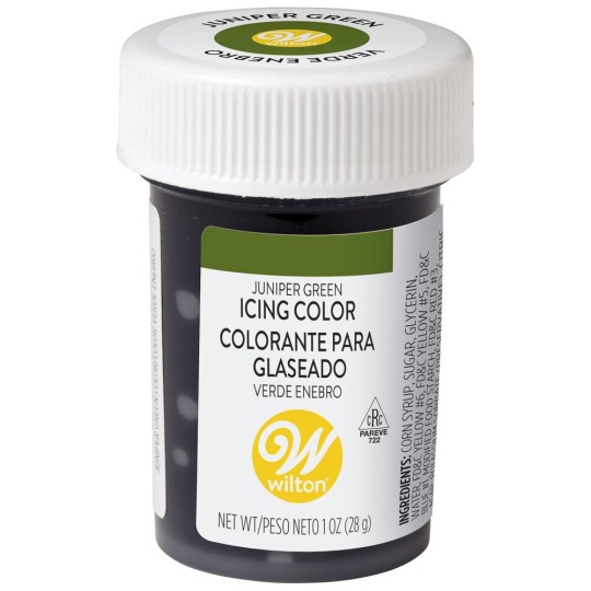 Wilton Icing Colour Juniper Green 1oz | Icing Colours Party Supplies
