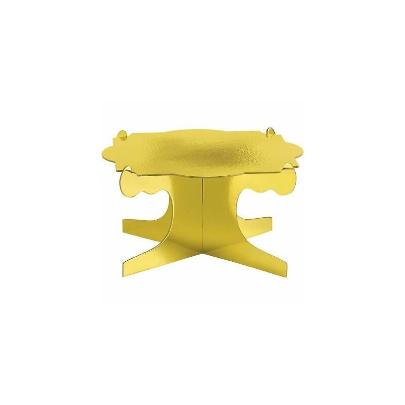 Sweet Treats Gold Foil Cake Stands (Pack of 3) | Discontinued Party Supplies