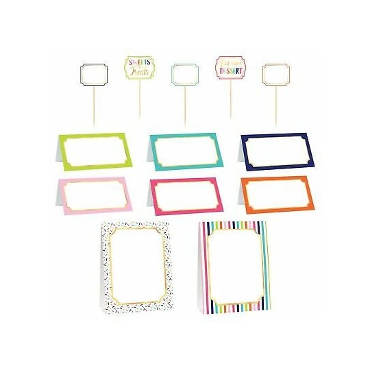 Sweet Treats Candy Buffet Table Decorating Kit (Set of 13) | Discontinued Party Supplies