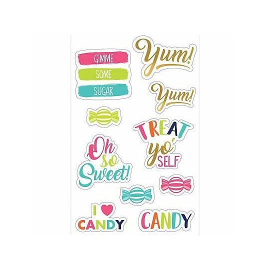 Sweet Treats Candy Buffet Labels (Set of 10) | Treat Stands/Decorations Party Supplies