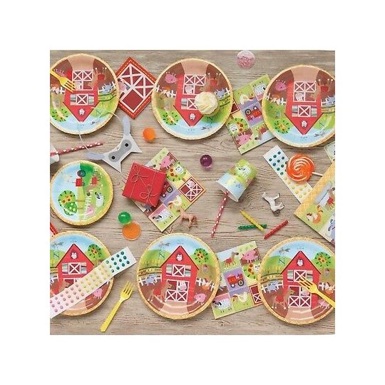 Farm Party Large Napkins (Pack of 16) | Farm Party Party Supplies