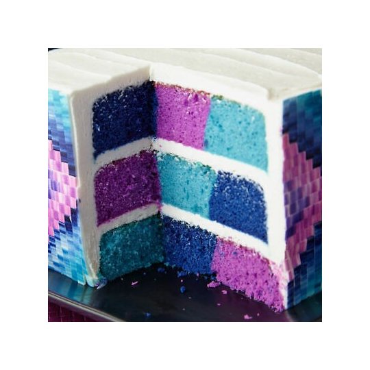 Wilton Square Checkerboard Rainbow Pan Set | Discontinued