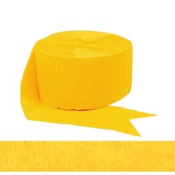 Yellow Crepe Streamer | Streamers