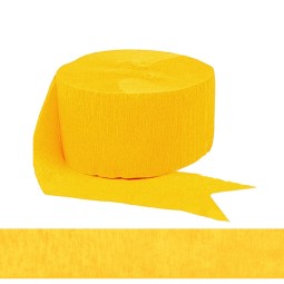 Yellow Crepe Streamer | Streamers