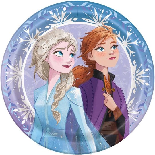 Frozen 2 Large Plates (Pack of 8) | Frozen 2 Party Supplies