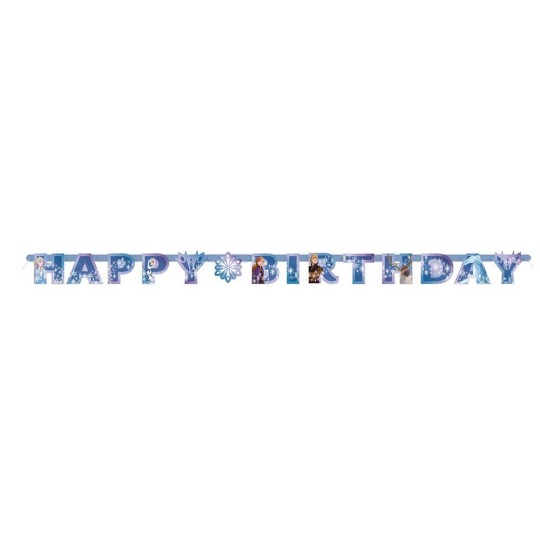 Frozen 2 Happy Birthday Banner | Frozen 2 Party Supplies
