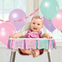 Disney Princess 1st Birthday High Chair Banner | Disney Princess Party Supplies