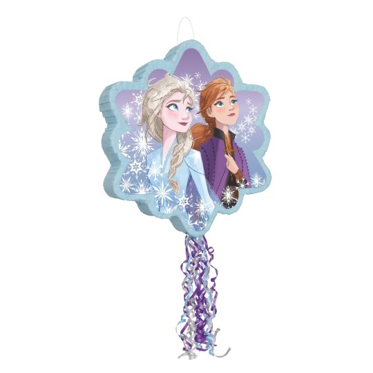 Frozen 2 Shaped Pull String Pinata | Frozen 2 Party Supplies