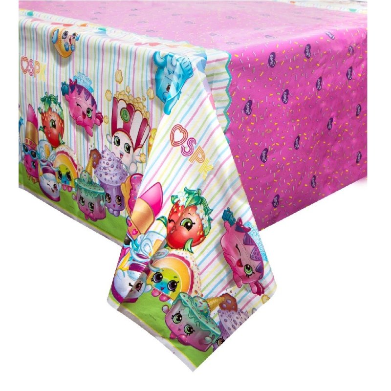 Shopkins Plastic Tablecover | Shopkins Party Supplies