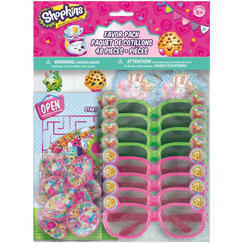 Shopkins Favour Pack (48 Pieces) | Shopkins