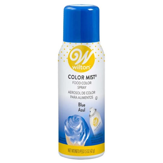Wilton Colour Mist - Blue - 42g | Edible Food Spray Party Supplies