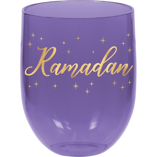 Eid Ramadan Plastic Tumbler Cups (Set of 4) | Ramadan/Eid Party Supplies