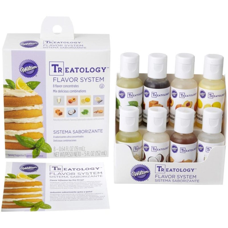 Wilton Treatology Flavour Kit (8 Piece) | Wilton Party Supplies
