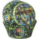Teenage Mutant Ninja Turtles Baking Cups Patty Pans (Pack of 50) | Teenage Mutant Ninja Turtles Party Supplies
