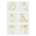 Gold Foil Fairy Tattoos (Set of 12) | Fairies Party Supplies