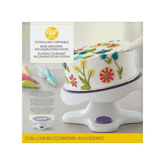 Wilton Tilt'N'Turn Ultra Cake Decorating Turntable | Wilton Party Supplies