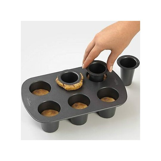 Wilton 6 Cavity Cookie Shot Glass Pan Set | Wilton Party Supplies