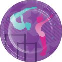 Gymnastics Party Small Plates (Pack of 8) | Gymnastics Party Supplies