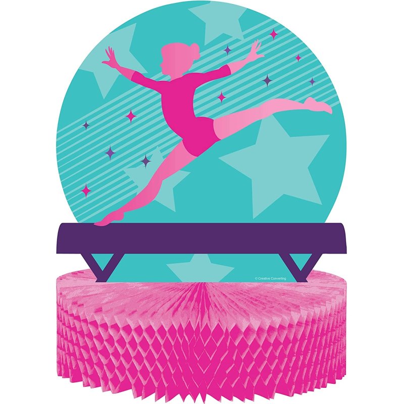 Gymnastics Party Table Centrepiece | Gymnastics Party Supplies