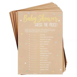 Baby Shower Price is Right Game (Set of 24) | Games