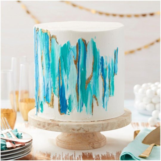 Wilton Edible Metallic Cake Paint (Set of 5) | Wilton Party Supplies