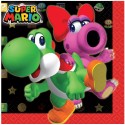 Super Mario Small Napkins (Pack of 16) | Super Mario Party Supplies