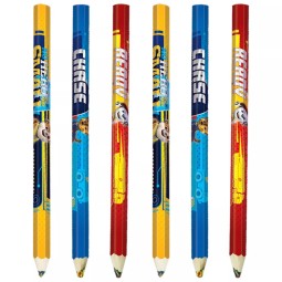 Multicolour Paw Patrol Pencils (Pack of 6) | Paw Patrol Party Supplies