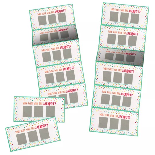 Baby Shower Scratch Off Cards Game (Pack of 12) | Games