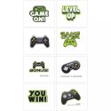 Level Up Gaming Tattoos (Set of 8) | Video Game Party Supplies