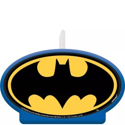 Heroes Unite Batman Candle | Batman Party Supplies