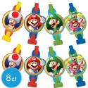 Super Mario Party Blowers (Pack of 8) | Super Mario Party Supplies