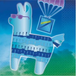 Battle Royal Fortnite Small Napkins (Pack of 16) | Video Game Party Supplies