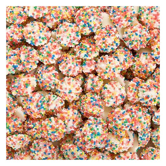 White Chocolate Freckles (1kg) | Lollies Party Supplies