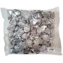 Silver Foiled Chocolate Hearts (1kg) | Lollies Party Supplies