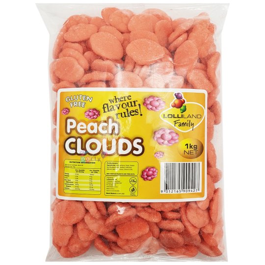 Pink Peach Clouds (1kg) | Lollies Party Supplies