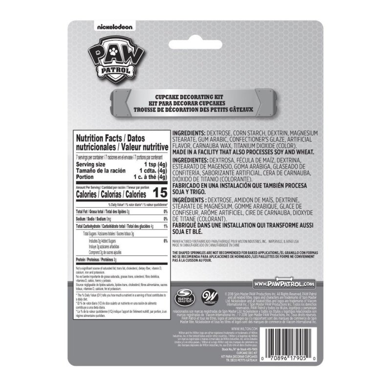 Paw Patrol Cupcake Decorating Kit (Set of 24) | Paw Patrol Party Supplies